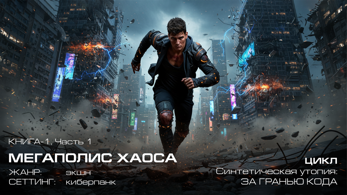 Иллюстрация для цикла «Синтетическая утопия: за гранью кода»