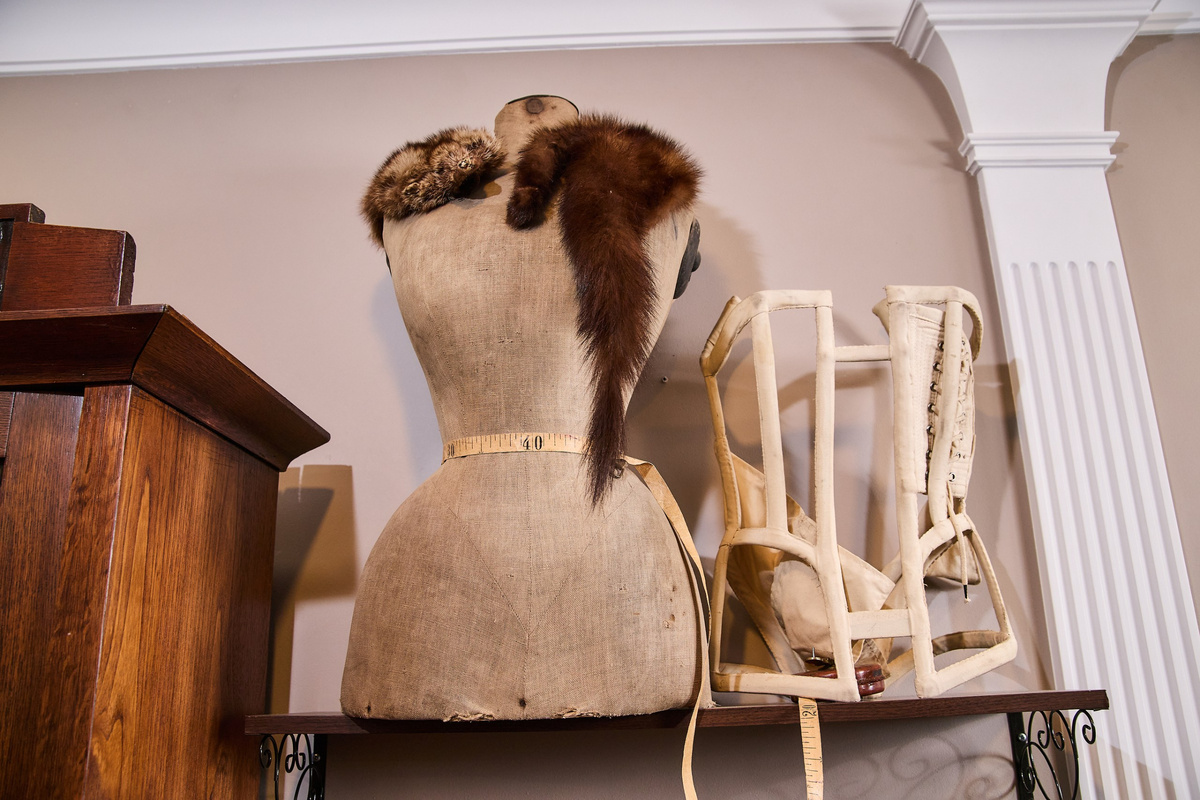 Экспозиция Музея дореволюционного гламура