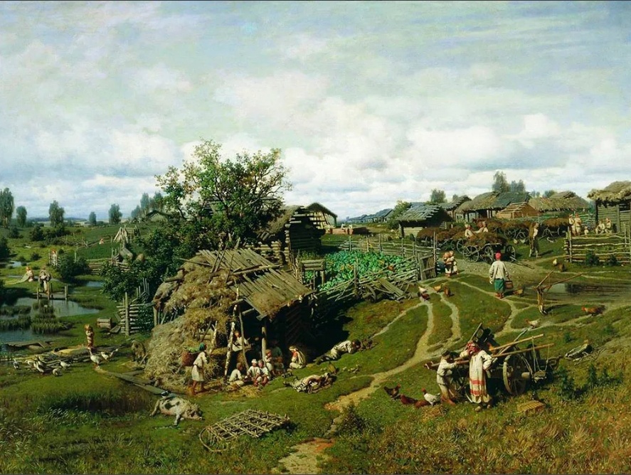 Суходольский П.А. «Полдень в деревне»