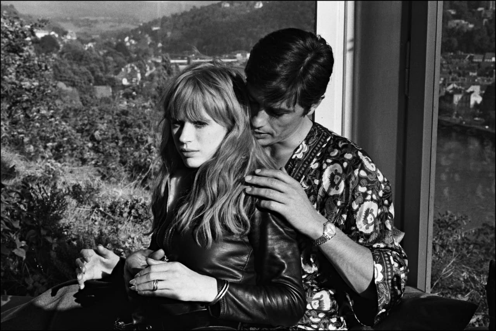 Фото: Ален Делон и Нико