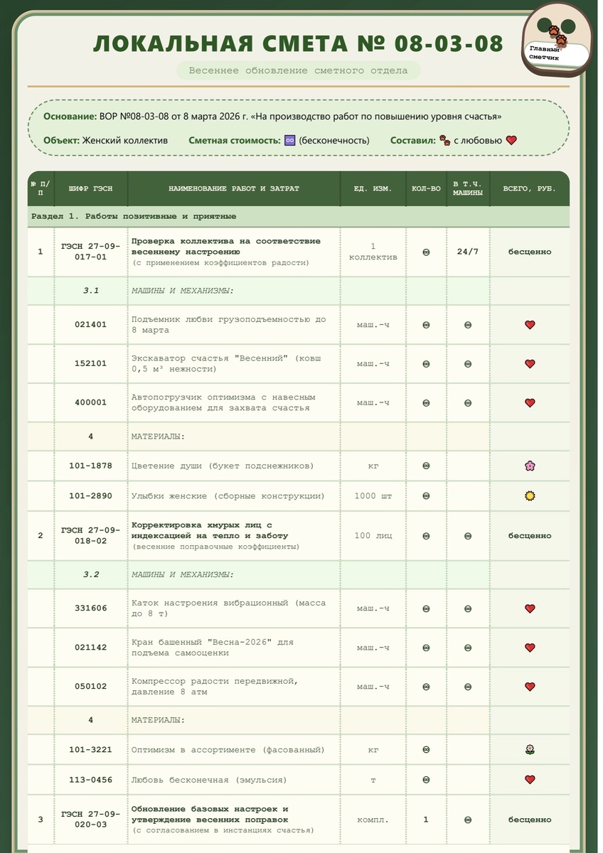 Открытка от моей коллеги 🥰😻