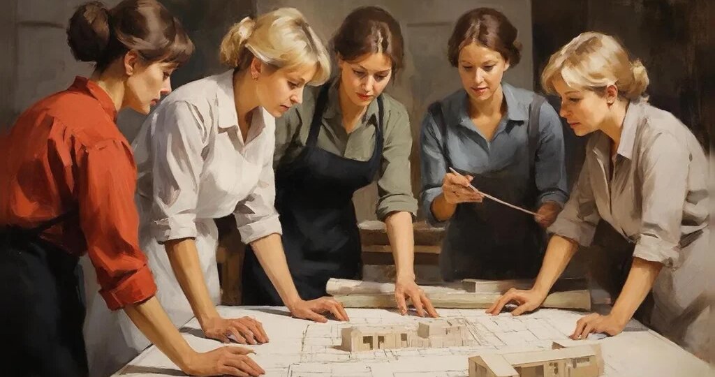 Как женщины изменили архитектуру: от первых запретов университетов до небоскребов XXI века