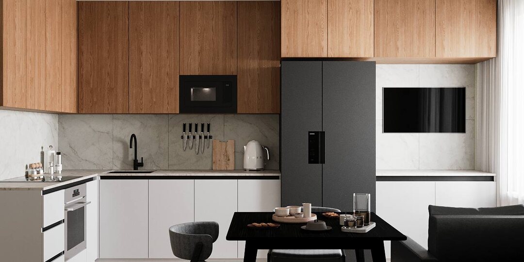 Один из наших дизайн-проектов квартир реализуется в живописном пригороде Петербурга