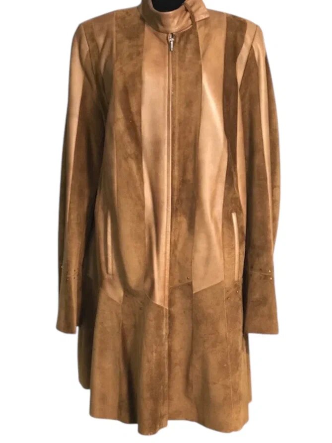 Переделка кожаного плаща. Ателье Ирины Берзиной.