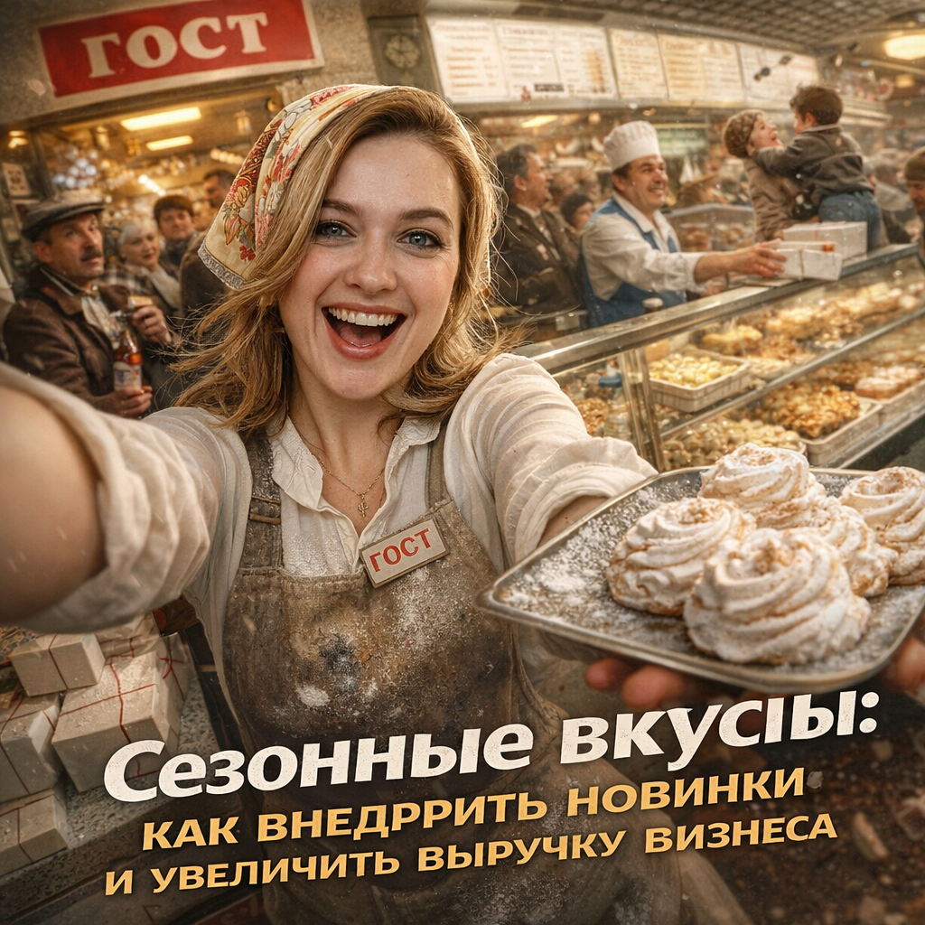    Внедрение сезонных вкусов как инструмент роста дохода admin