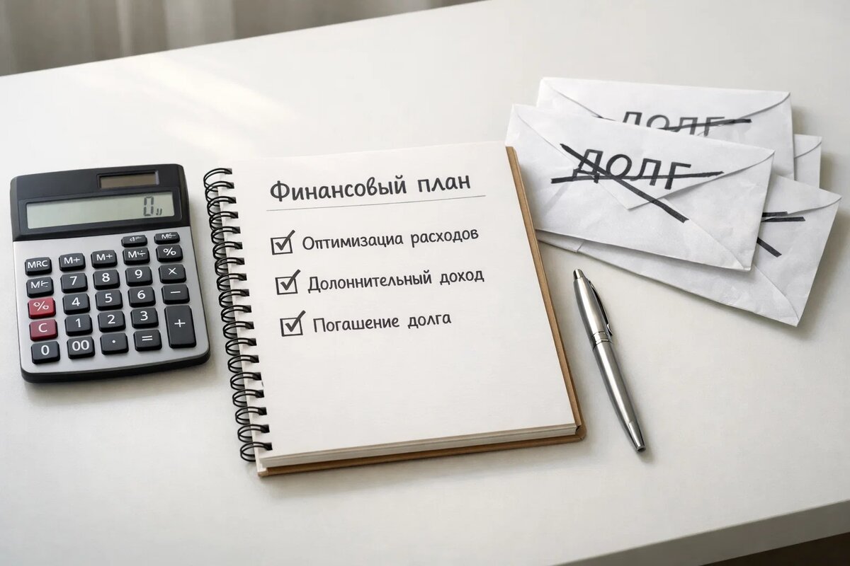 Как избавиться от долгов в кризис | 5 шагов к финансовой стабильности