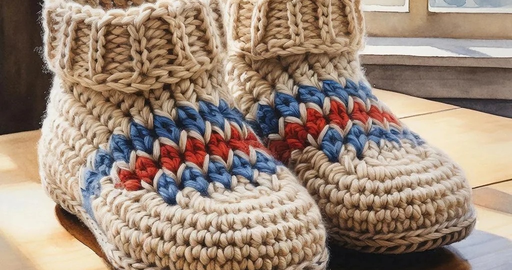 Мягкие тапочки, созданные с любовью