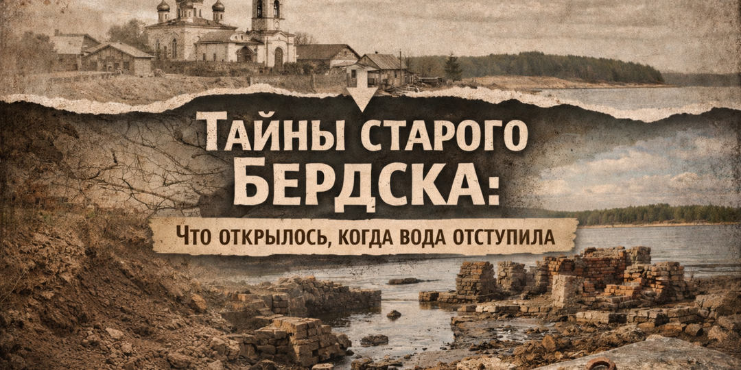 Тайны старого Бердска: что открылось, когда вода отступила
