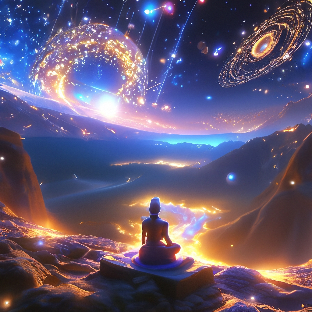 Человек в состоянии самдхи