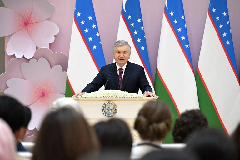 Шавкат Мирзиёев. Фото пресс-службы президента Узбекистана