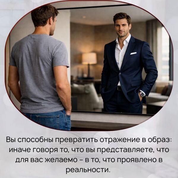 Вы способны превратить отражение в образ!