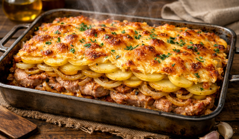 Горячее на 8 Марта без заморочек: мясо по-французски — классический рецепт