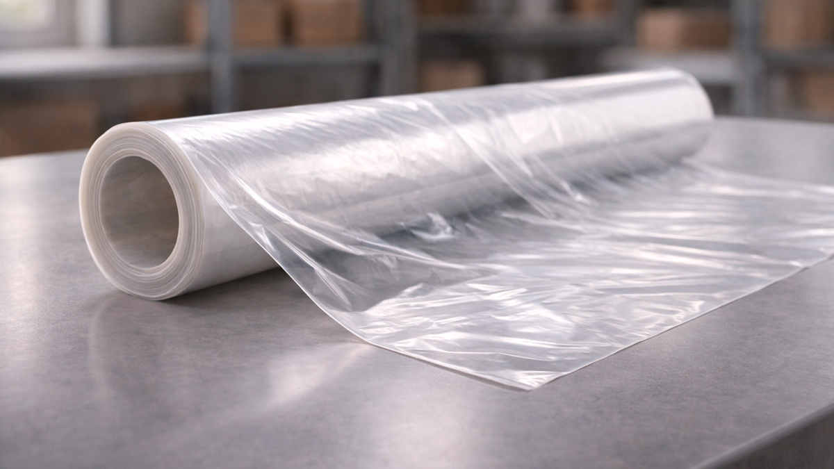 Плёнка-рукав — это не просто рулон полиэтилена, а материал в виде трубки, который режут под нужную длину.
