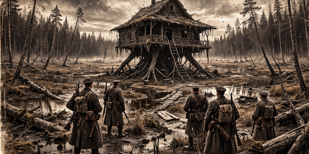 Экспедиция 1947 года нашла избушку Бабы Яги в Васюганских болотах