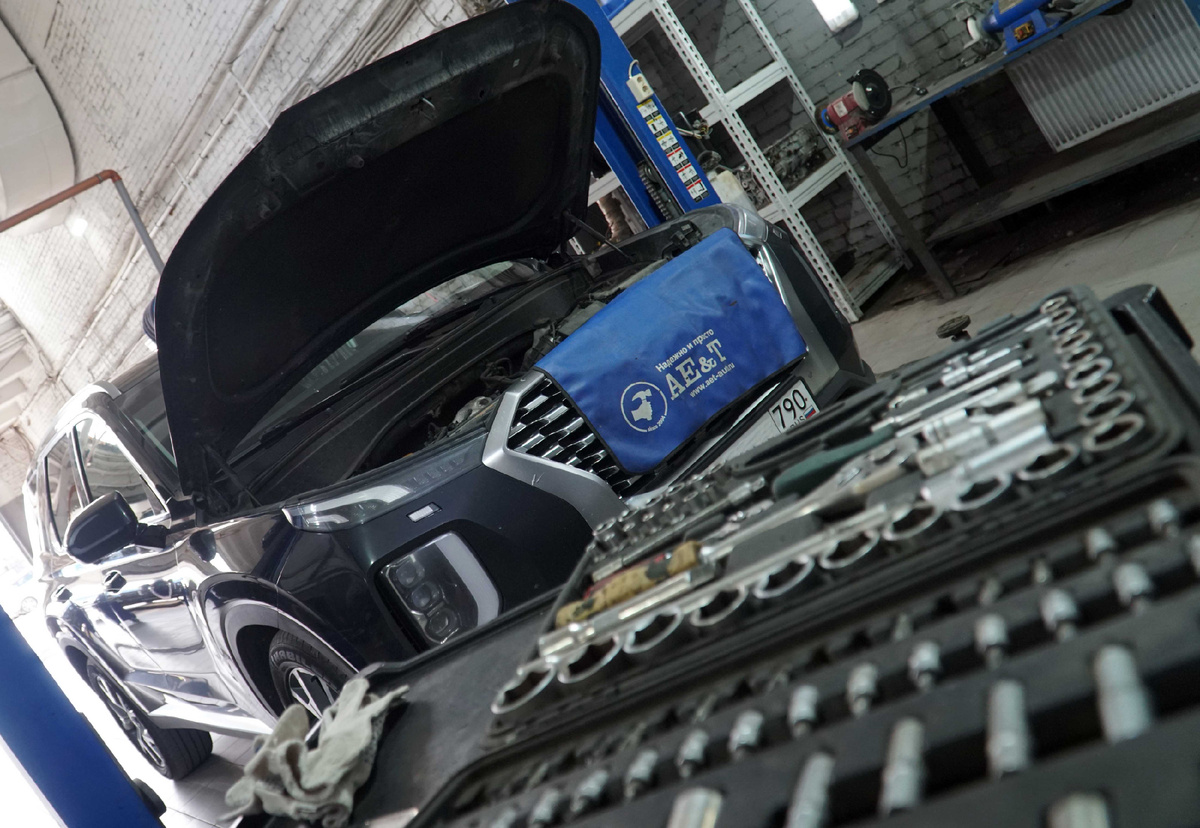 редкие кадры на ремонте