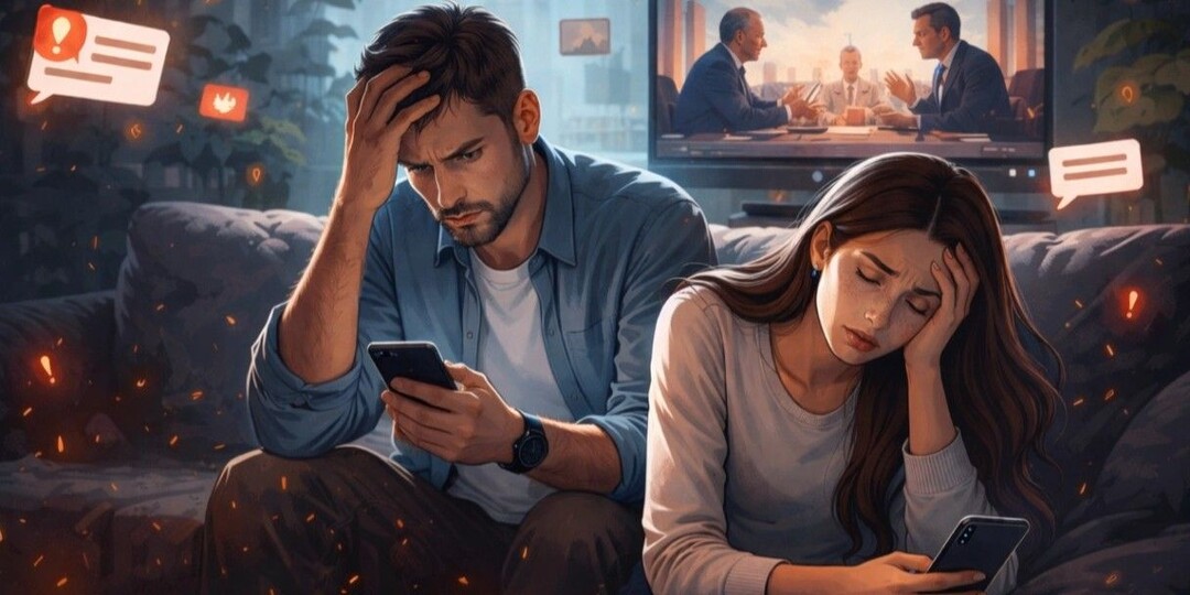 Политический стресс — новая реальность: почему новости повышают тревожность и как с этим бороться