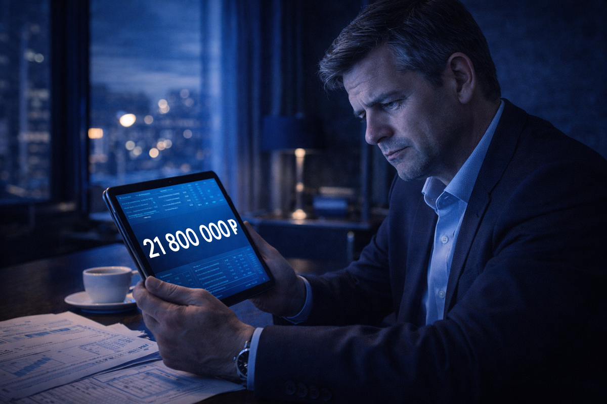 Предприниматель превысил лимит 20 миллионов рублей