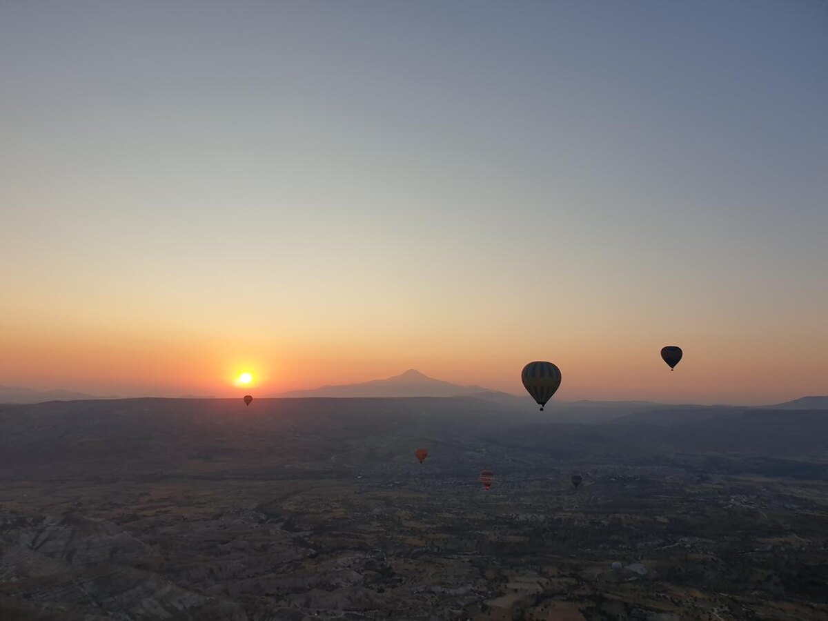 Рассвет в Каппадокии прекрасен!