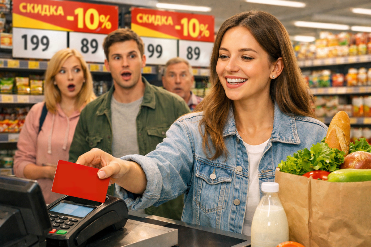 Реальный способ сэкономить 10% на продуктах и 3% на оплате ЖКУ