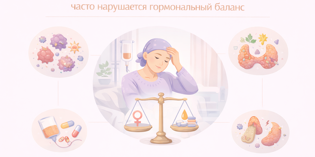 Почему после химиотерапии часто нарушается гормональный баланс