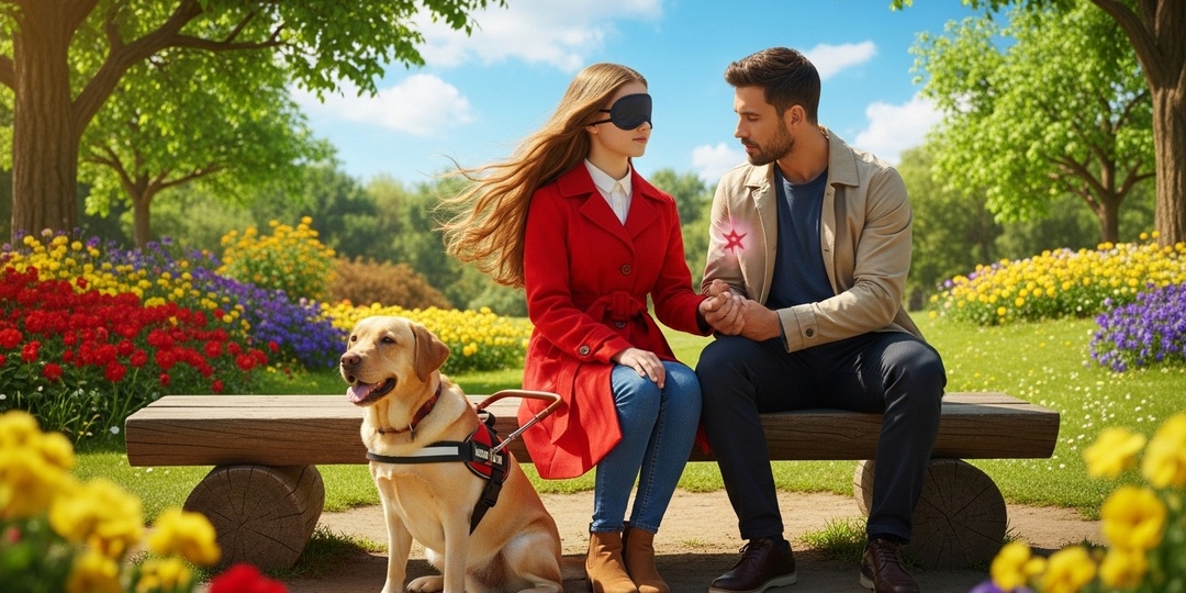 Собака-поводырь привела к брату 💚 Рассказы и истории