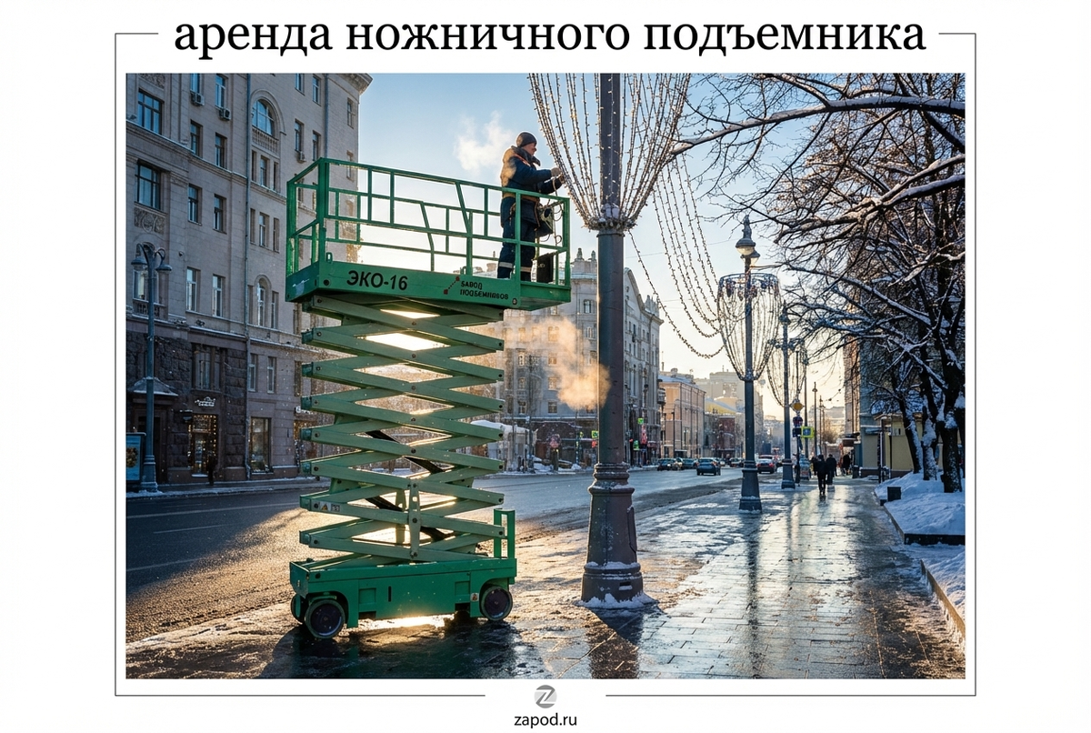    Преимущества аренды ножничного подъемника в Москве admin