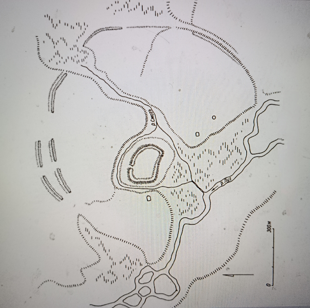 План укреплений Владимира-Волынского. 