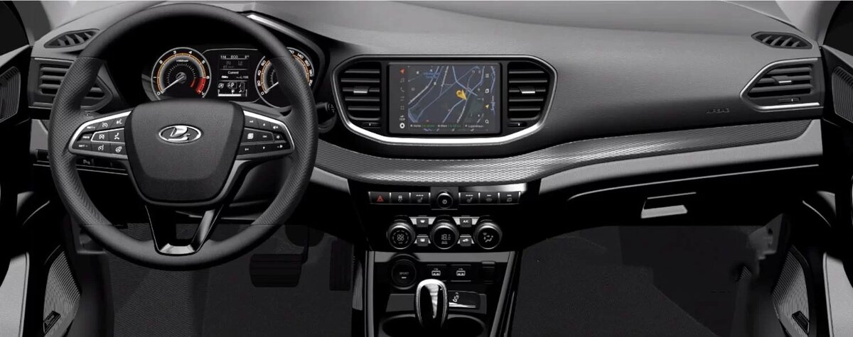 Lada Vesta NG приборная панель