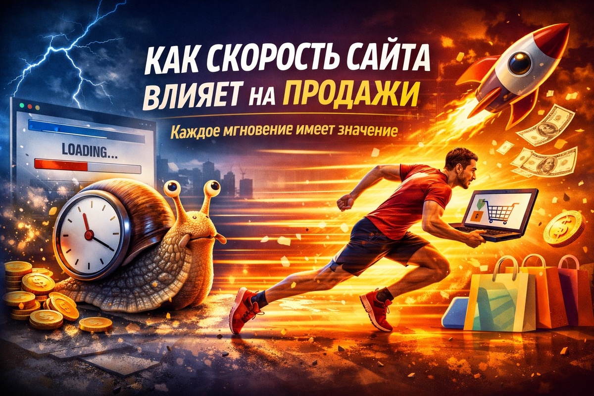 Как скорость сайта влияет на продажи: почему каждое мгновение имеет значение 