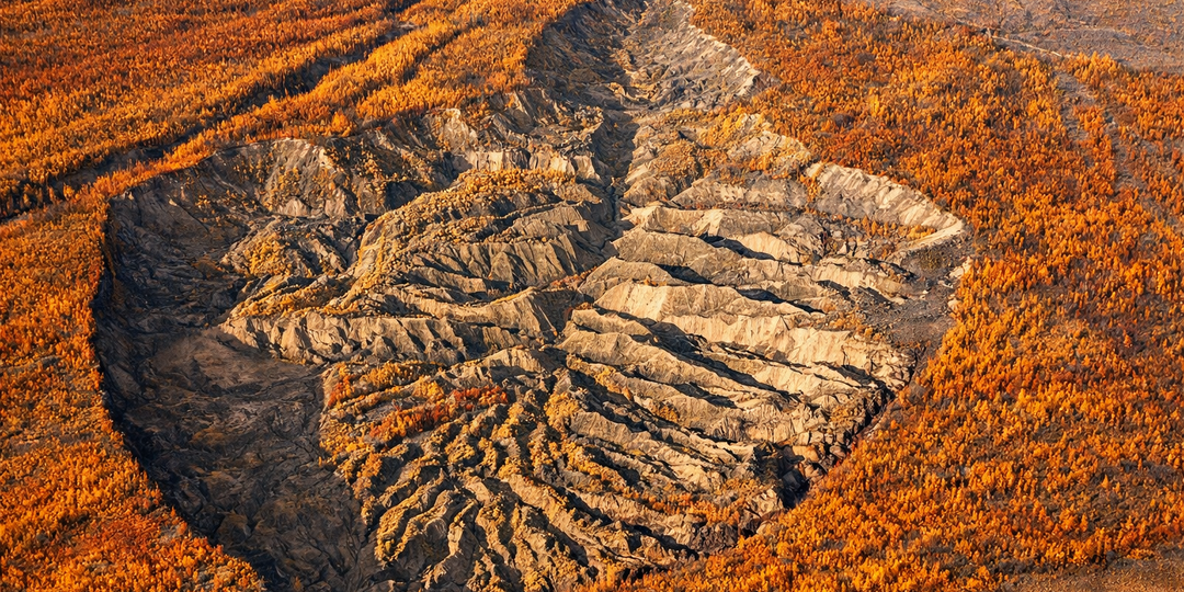Батагайский кратер: он растёт каждый год. Ворота в ад