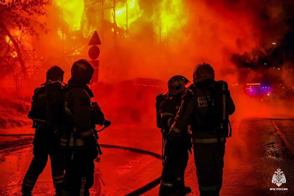    Пылала «душа города».