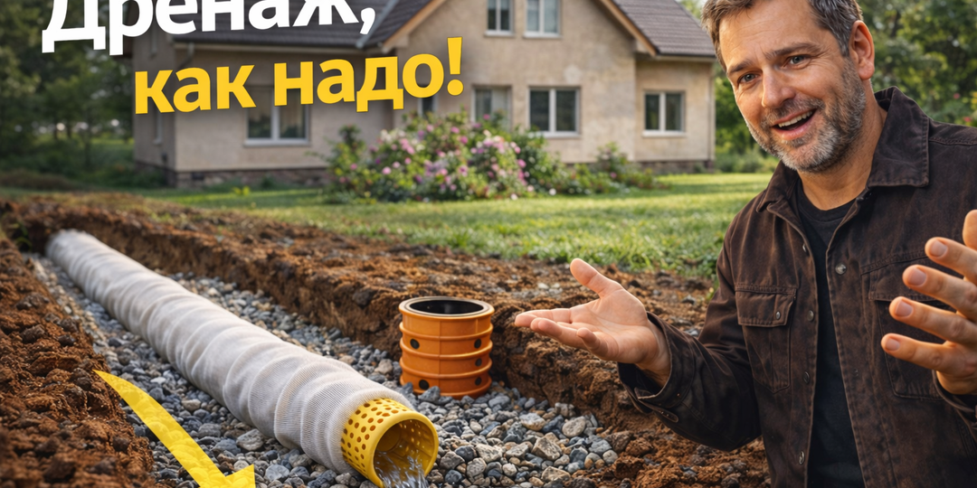 Как дренаж превращает болото обратно в сад: реальные ошибки и уйма советов