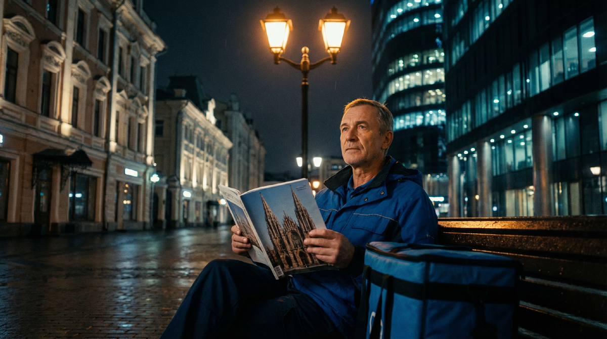 Архитектор - курьер.