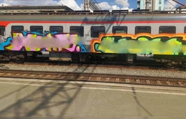 Владимирского граффитиста будут судить в Новосибирске за художества на вагонах поездов