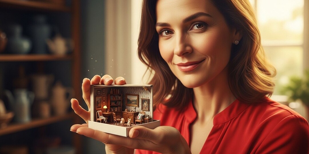 Я всю жизнь продавала одежду, а потом создала мир в спичечном коробке и стала знаменитой ❤️ Рассказ