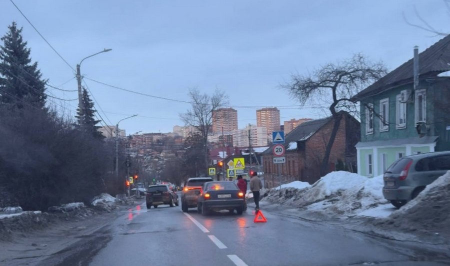 В Курске случилась авария