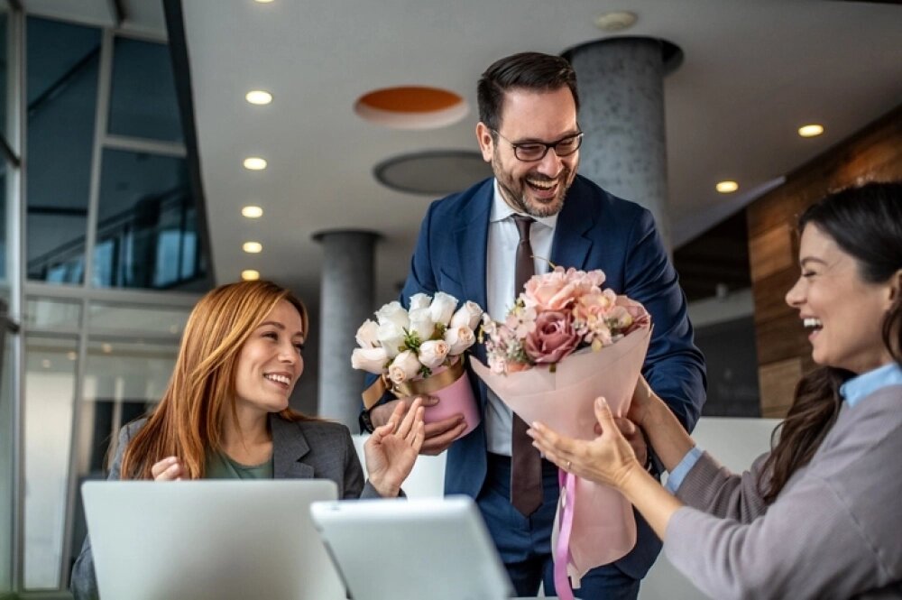    Цветы — традиционный подарок на 8 Марта, который позволяет выразить чувства, уважение и внимание. Фото: istockphoto.com