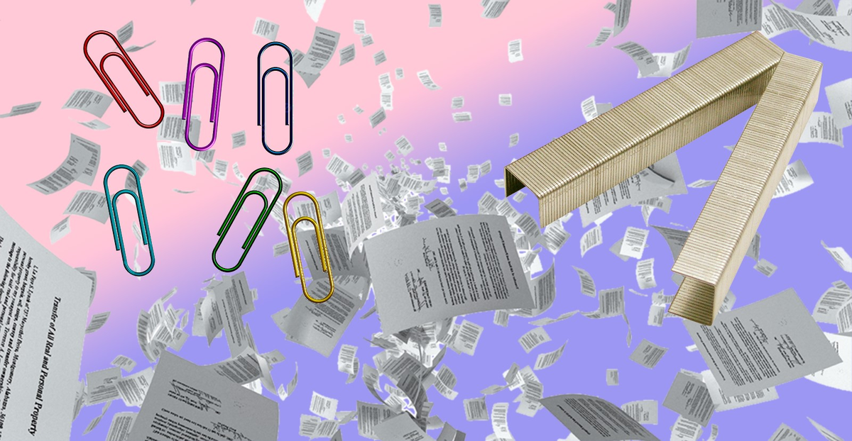 Элементарно, Ватсон: слева - скрепки, справа - скобы