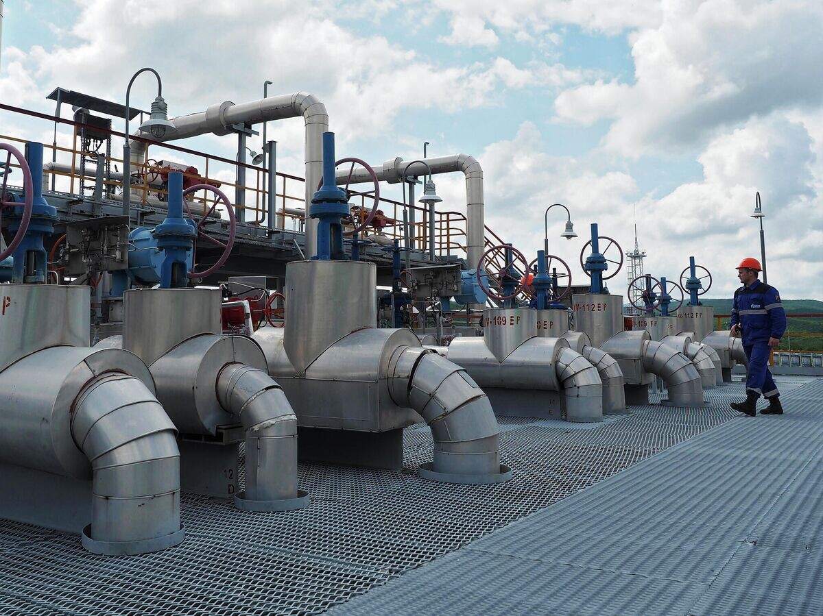    Комплекс подготовки и транспортировки газа | © РИА Новости / Виталий Тимкив