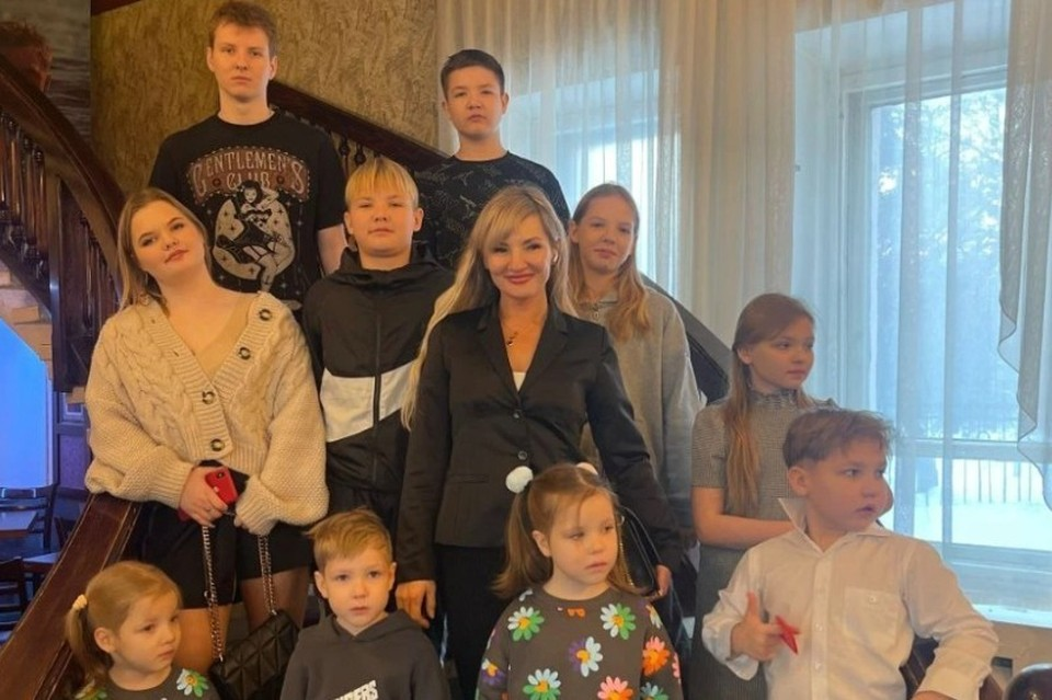 У сибирячки Оксаны Усововой 5 сыновей и 5 дочерей. Фото: предоставлено КП-Новосибирск