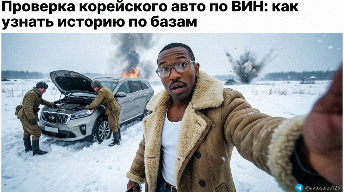    Как проверить историю корейского авто по базам данных через VIN Авто Сейлс
