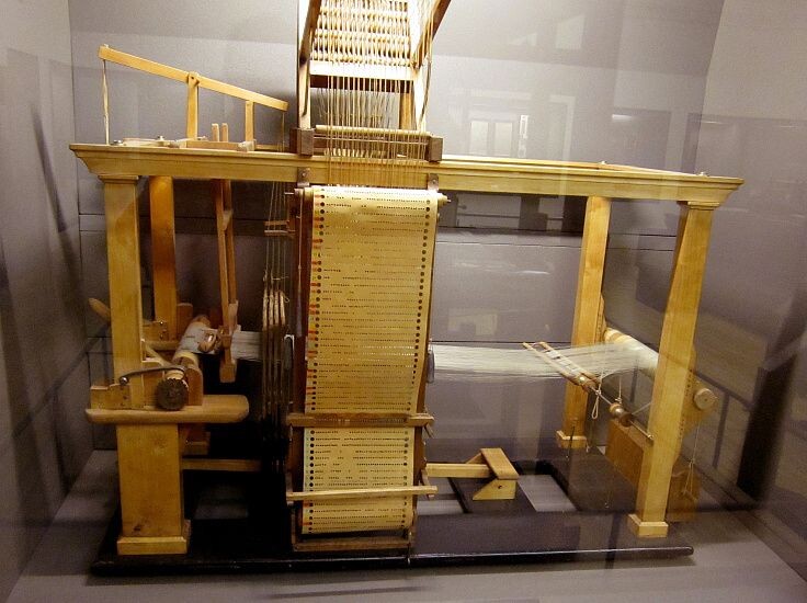 Ткацкий станок Бушона из парижского Музея искусств и ремёсел