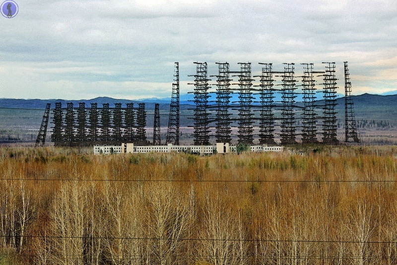 Заброшенная в Дальневосточной тайге ЗГРЛС "Дуга-2". Она засекала пуски ядерных ракет в США