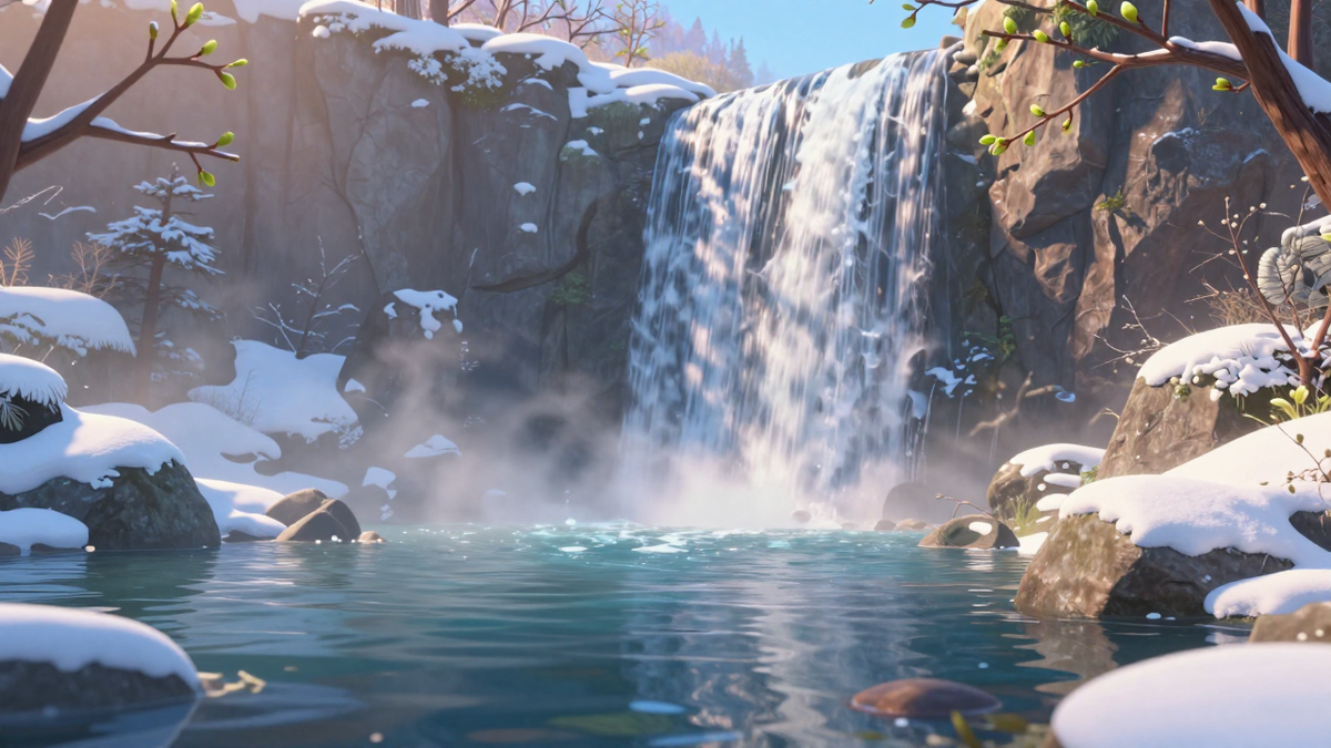 Водопад «Врата Дракона» из древней китайской легенды: считается, что карп, перепрыгнувший этот водопад, превращается в дракона — символ силы, настойчивости и большого успеха. 🐉