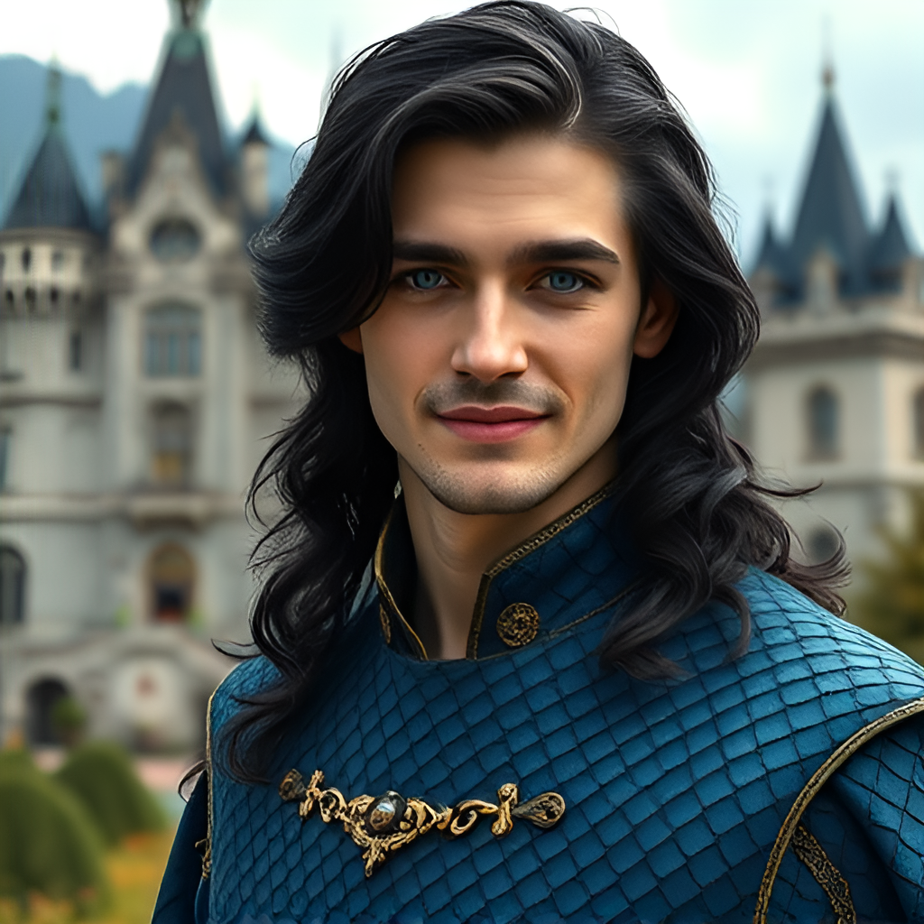 Дракон Шедар. Иллюстрации созданы нейросетью для онлайн генерации картинок dezgo.com.