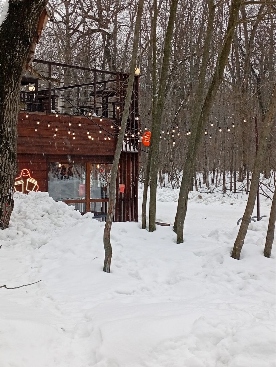 мартовский снег