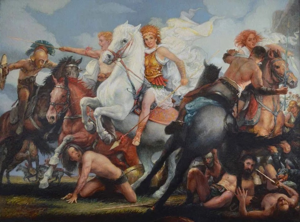 Битва греков с амазонками