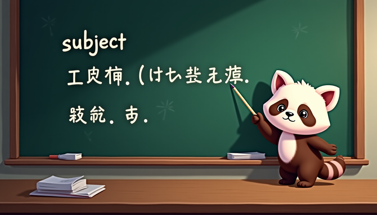 Красная панда объясняет, почему слово «предмет» в китайском языке может переводиться по-разному: 学科 — учебный предмет, 科目 — экзаменационный предмет, 主题 — тема разговора. Китайский язык очень точный, и каждое слово используется в своей ситуации. 🐼