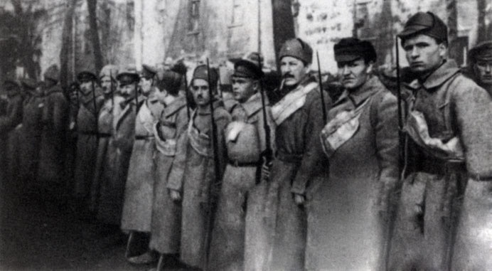 В годы гражданской войны