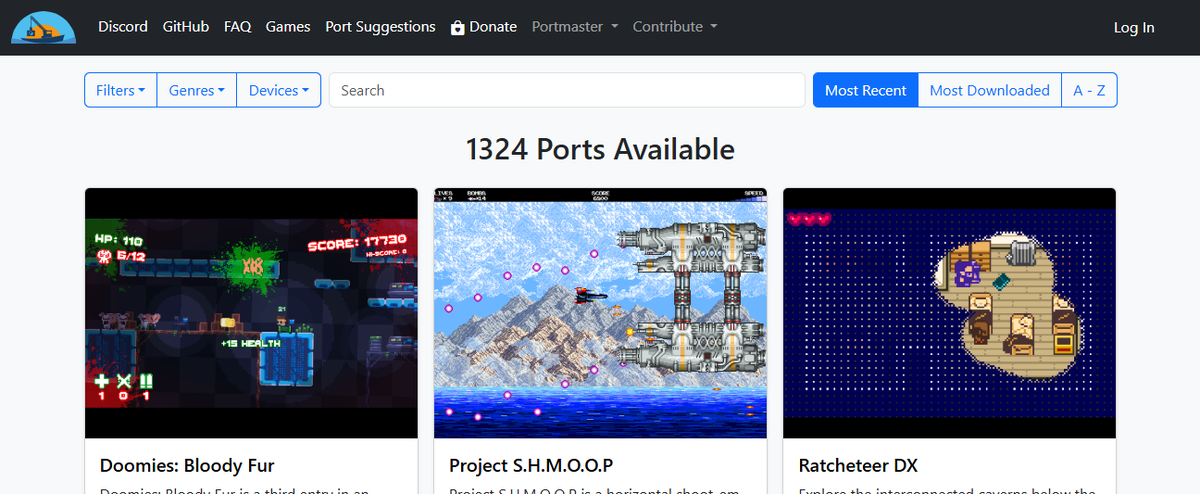 На момент написания гайда портировано аж 1324 игр! 